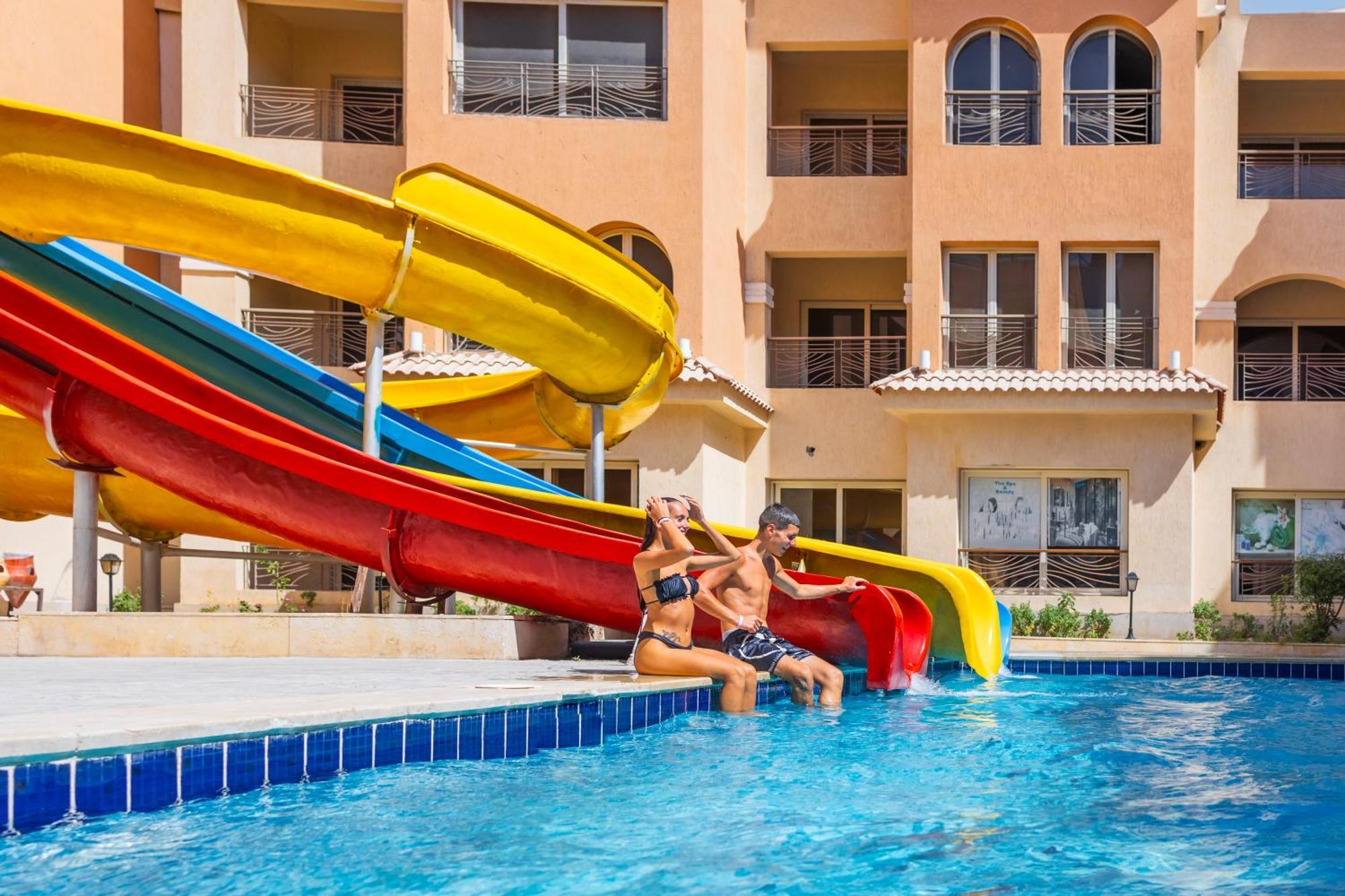 La Rosa Boho Aqua Park Hotel Хургада Екстериор снимка